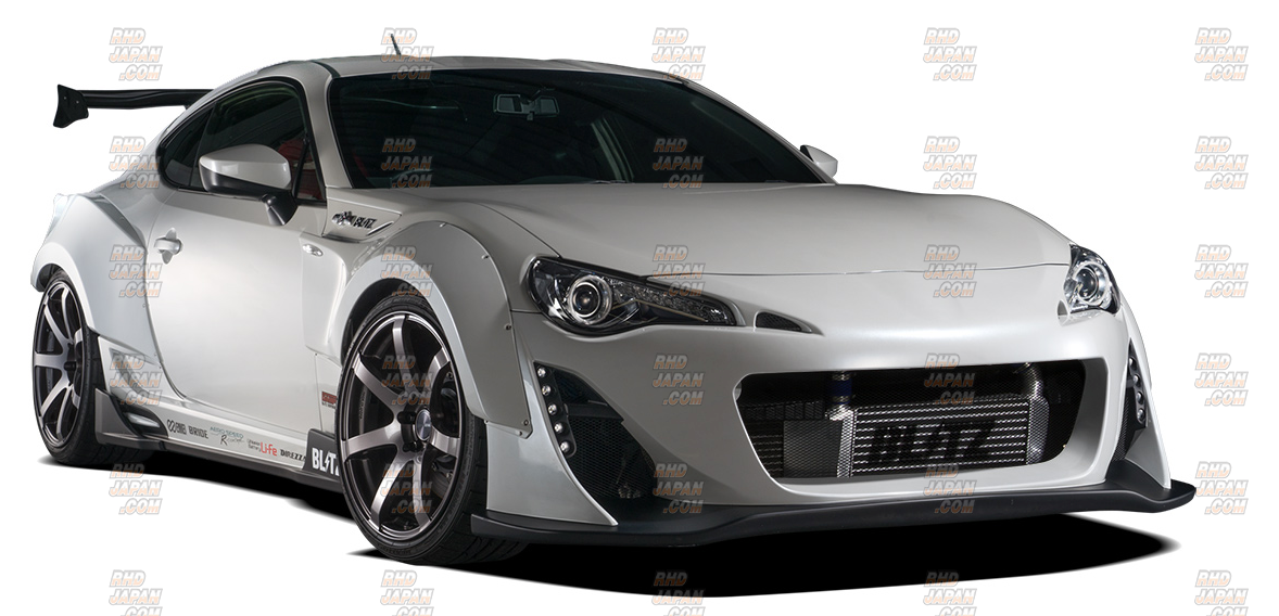 Blitz Aero Speed R-Concept Front Lip Spoiler Day Light Set - BRZ